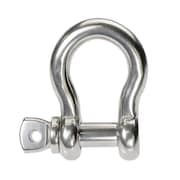 US CARGO CONTROL 3/8" Stainless Steel Screw Pin Anchor Shackle - Import - 0.75 Ton SPAS38SS